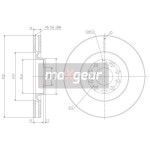 MAXGEAR Bremsscheibe