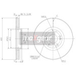 MAXGEAR Bremsscheibe