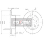 MAXGEAR Bremsscheibe