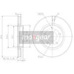 MAXGEAR Bremsscheibe