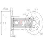 MAXGEAR Bremsscheibe