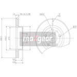 MAXGEAR Bremsscheibe
