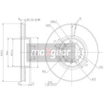 MAXGEAR Bremsscheibe