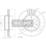 MAXGEAR Bremsscheibe