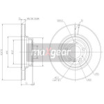 MAXGEAR Bremsscheibe
