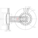 MAXGEAR Bremsscheibe