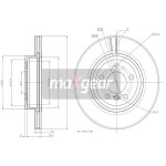 MAXGEAR Bremsscheibe