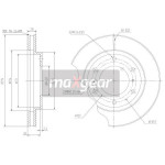 MAXGEAR Bremsscheibe
