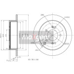 MAXGEAR Bremsscheibe