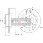 MAXGEAR Bremsscheibe