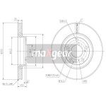 MAXGEAR Bremsscheibe