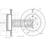 MAXGEAR Bremsscheibe
