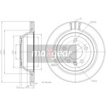 MAXGEAR Bremsscheibe