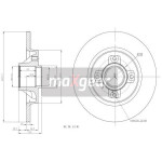 MAXGEAR Bremsscheibe