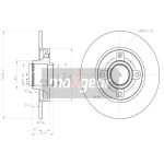 MAXGEAR Bremsscheibe