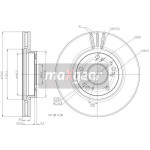 MAXGEAR Bremsscheibe