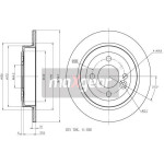 MAXGEAR Bremsscheibe