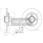 MAXGEAR Bremsscheibe