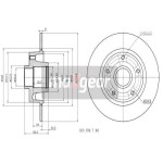 MAXGEAR Bremsscheibe
