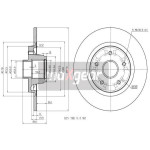 MAXGEAR Bremsscheibe