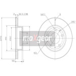 MAXGEAR Bremsscheibe
