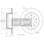 MAXGEAR Bremsscheibe