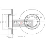 MAXGEAR Bremsscheibe