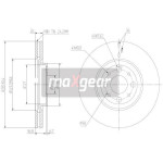 MAXGEAR Bremsscheibe