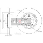 MAXGEAR Bremsscheibe