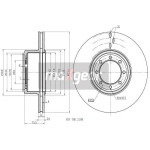 MAXGEAR Bremsscheibe