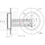 MAXGEAR Bremsscheibe