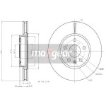 MAXGEAR Bremsscheibe