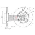 MAXGEAR Bremsscheibe