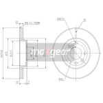 MAXGEAR Bremsscheibe