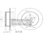 MAXGEAR Bremsscheibe