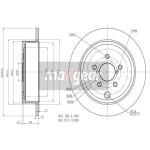 MAXGEAR Bremsscheibe