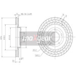 MAXGEAR Bremsscheibe