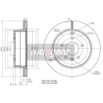 MAXGEAR Bremsscheibe
