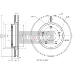 MAXGEAR Bremsscheibe