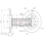 MAXGEAR Bremsscheibe