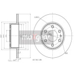 MAXGEAR Bremsscheibe