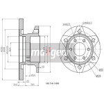 MAXGEAR Bremsscheibe