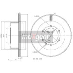 MAXGEAR Bremsscheibe