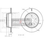MAXGEAR Bremsscheibe