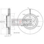 MAXGEAR Bremsscheibe