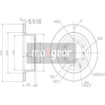 MAXGEAR Bremsscheibe
