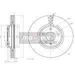 MAXGEAR Bremsscheibe