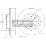 MAXGEAR Bremsscheibe