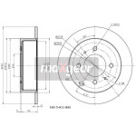 MAXGEAR Bremsscheibe