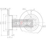 MAXGEAR Bremsscheibe